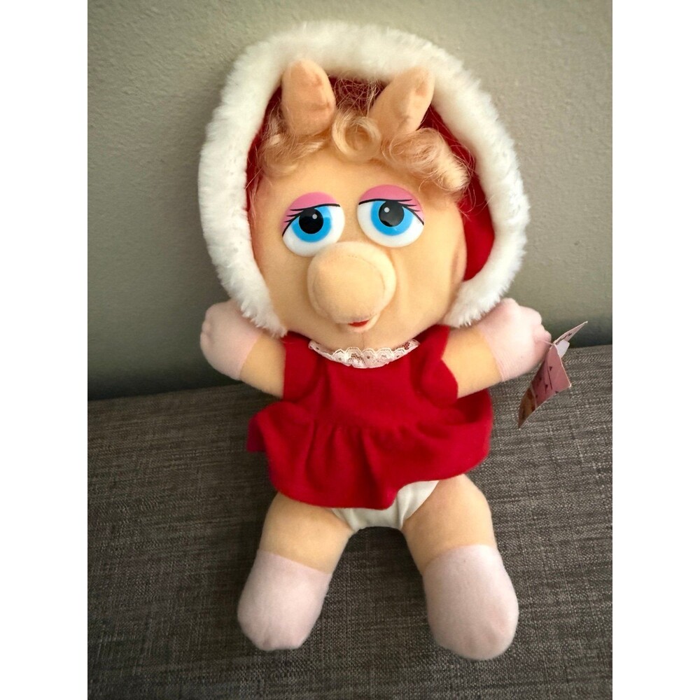 NWT Muppet Babies - McDonald's Missy Piggy 10”1988 Plush *Read*